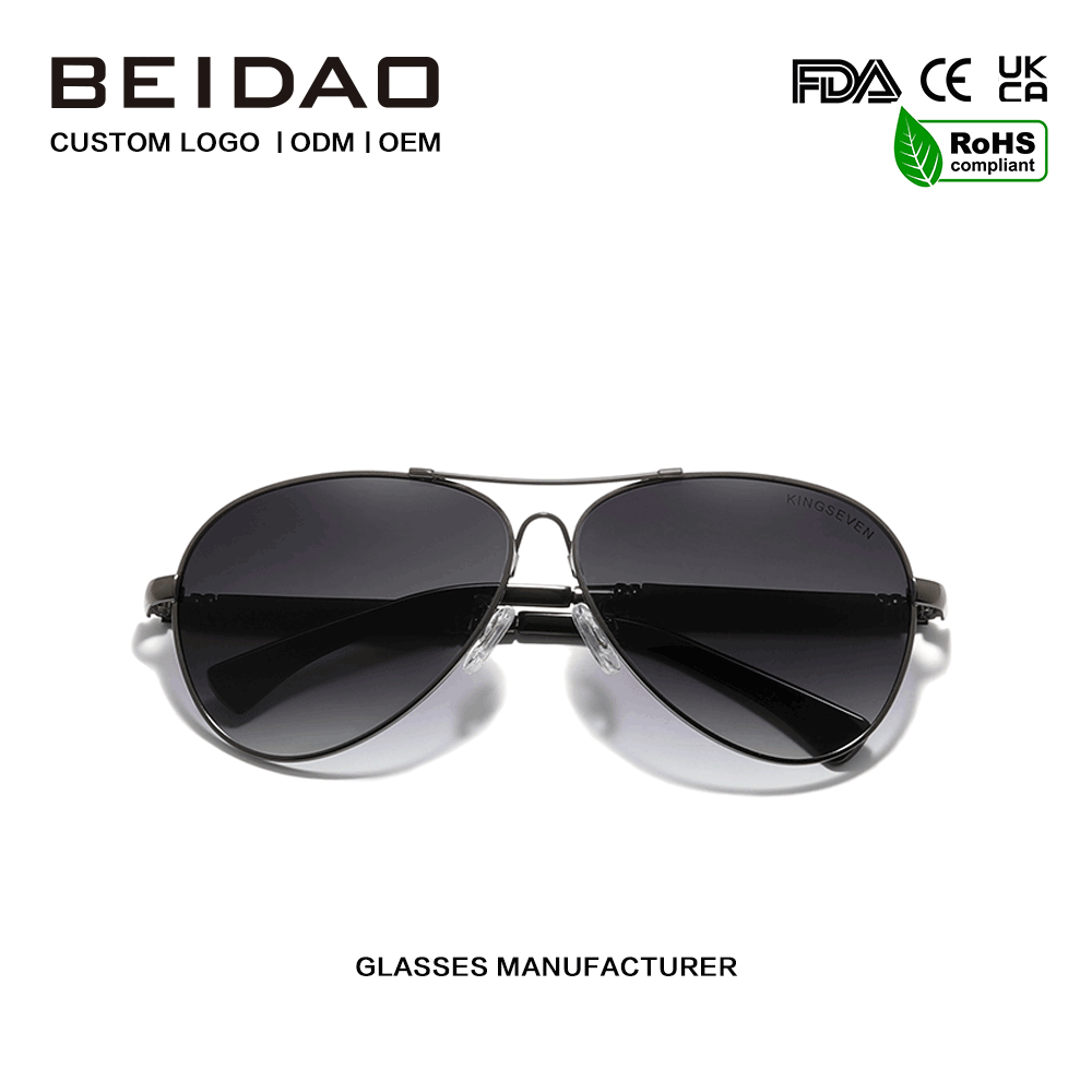 Classic Polarized UV400 ကာကွယ်မှု မောင်းနှင်သည့် နေကာမျက်မှန်များ