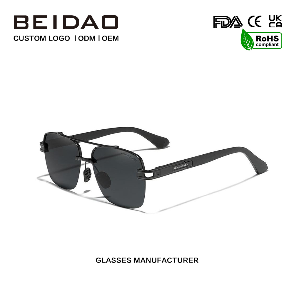 ရောင်စုံ Retro Polarized နေကာမျက်မှန်