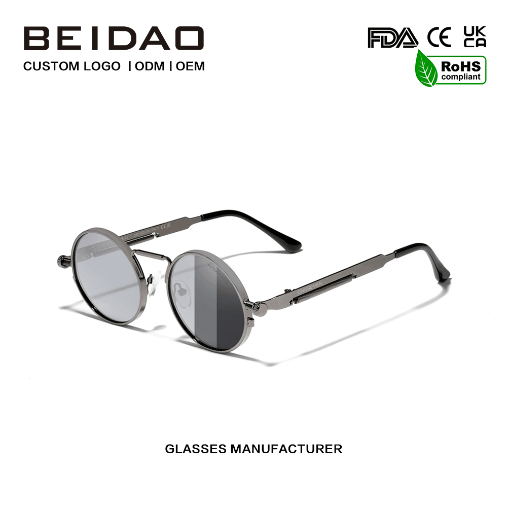 Designer အရောင်ပြောင်း Polarized Vintage Sport နေကာမျက်မှန်