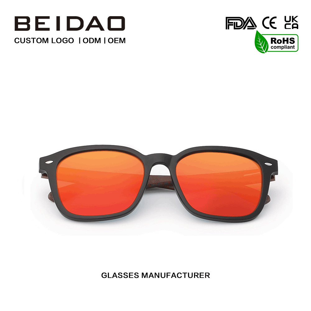 ဖက်ရှင် TAC Polarized UV400 TR90 Frame Polarized နေကာမျက်မှန်