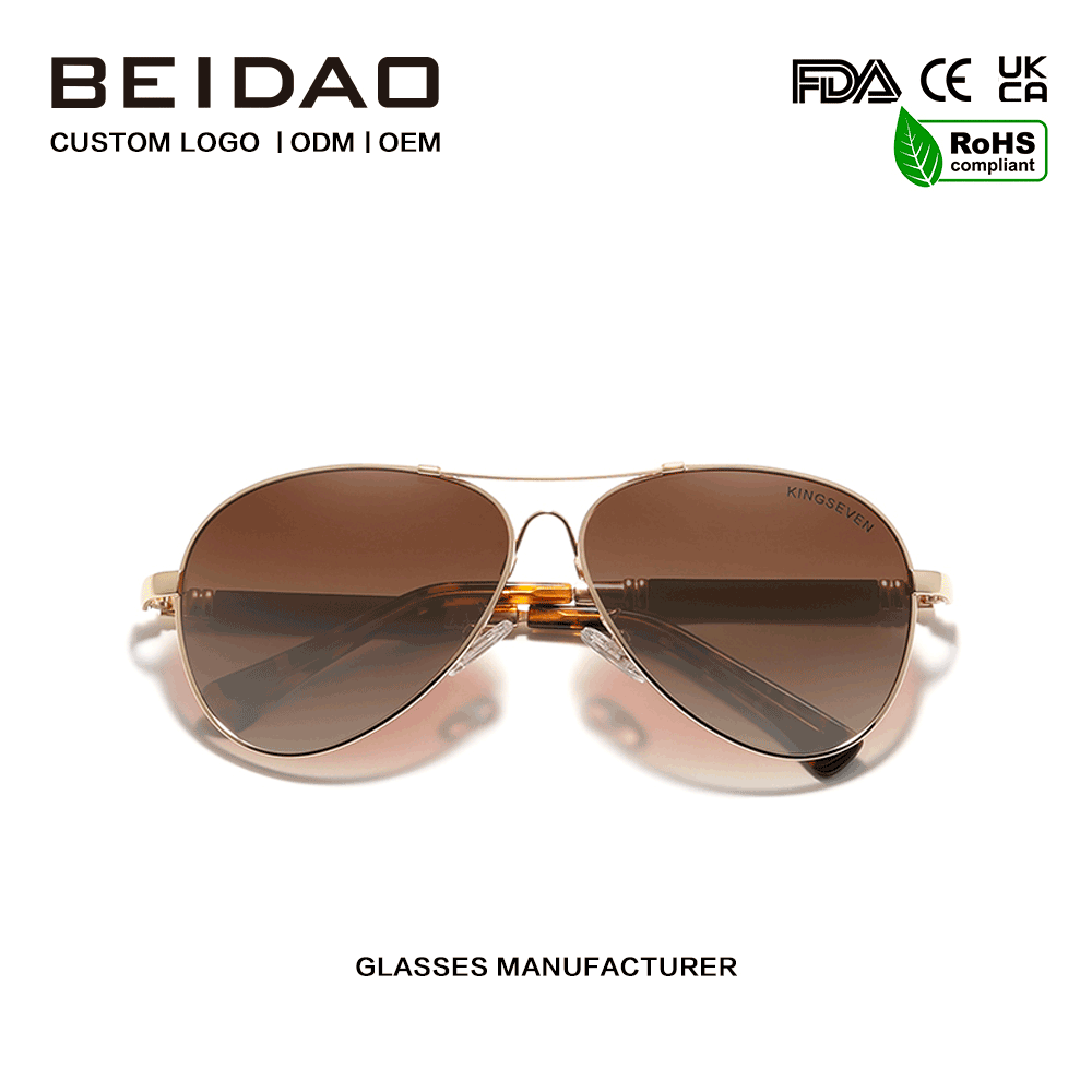ခေတ်မီ Polarized UV400 အကာအကွယ် ယာဉ်မောင်းနေကာမျက်မှန်များ