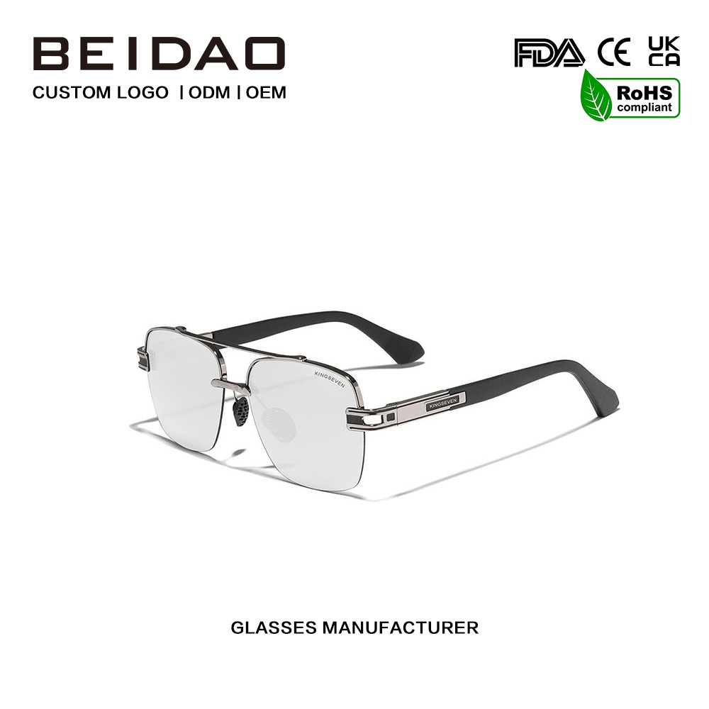 ရောင်စုံ Retro Polarized နေကာမျက်မှန်ဒီဇိုင်းအသစ်