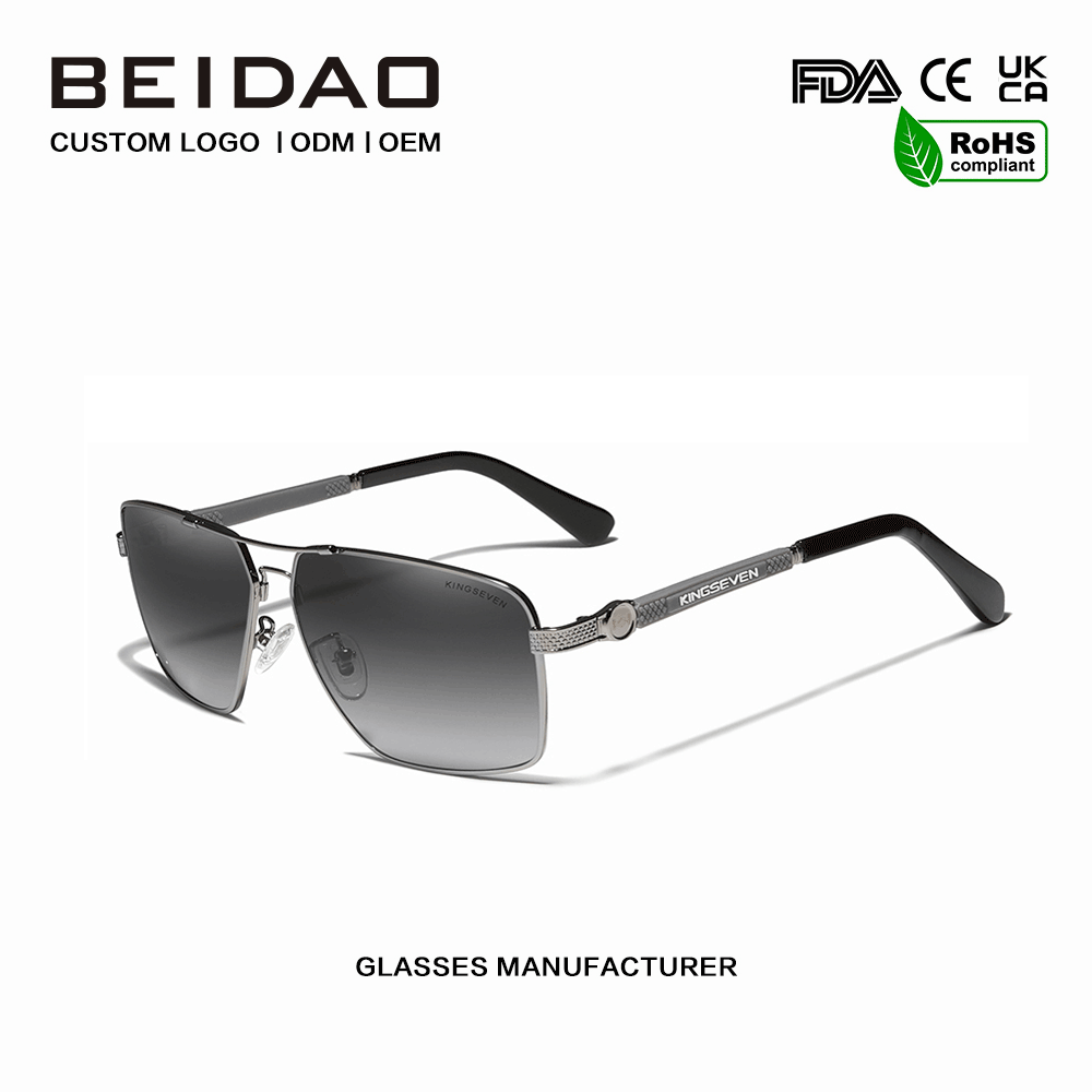 New Square Style Polarized UV400 Lens နေကာမျက်မှန်များ