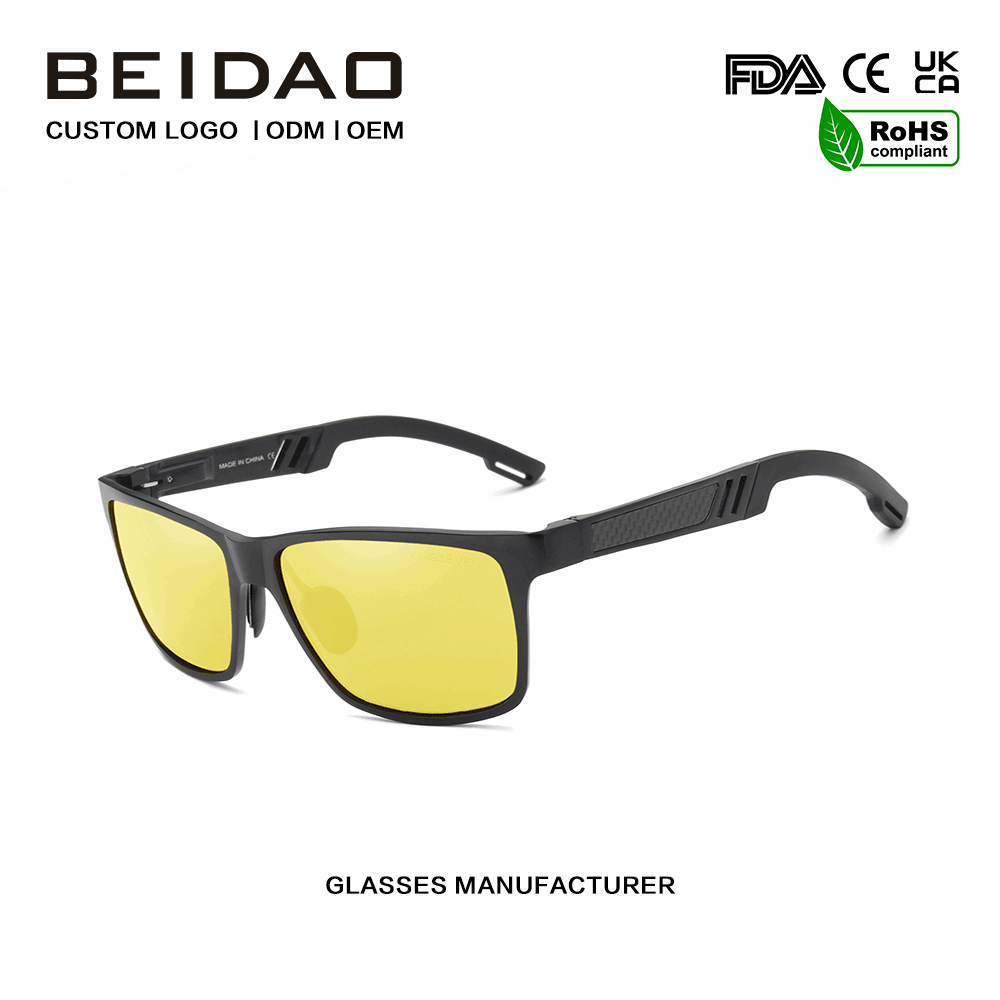 အမျိုးသမီးများအတွက် Polarized Night Vision နေကာမျက်မှန်များ လက်ကား