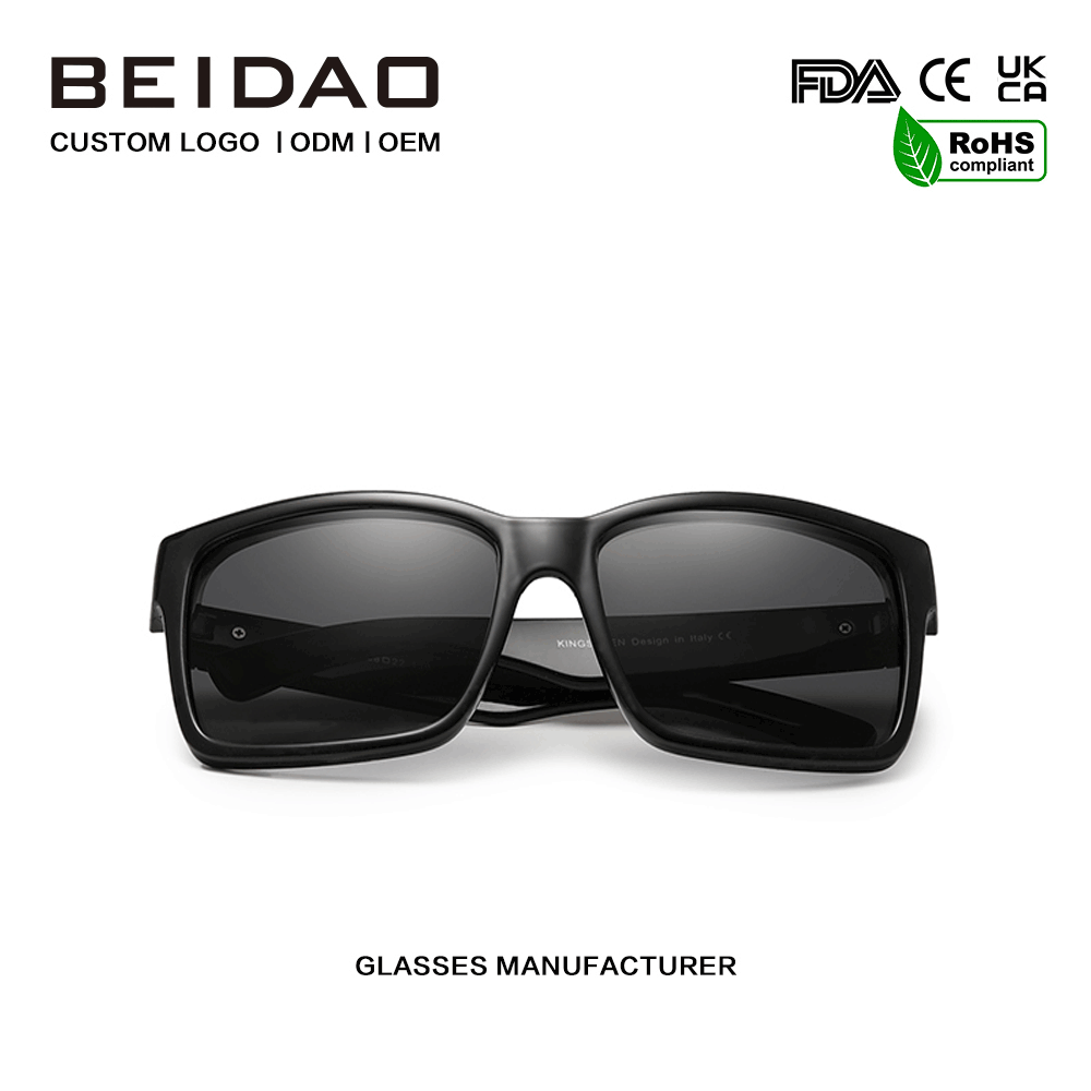 Sports Polarized PC Frame Mirror UV400 Lenses နေကာမျက်မှန်များ