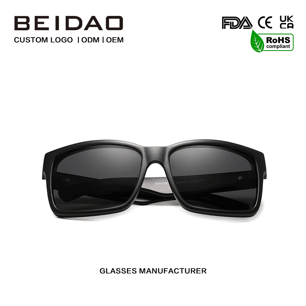 Unisex အတွက် Sports Polarized PC Frame Mirror UV400 Lenses နေကာမျက်မှန်များ